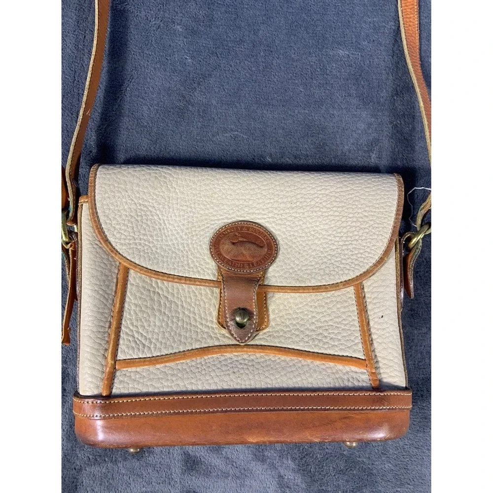 Dooney & Bourke All Weather Leather Women's Crossbody Bag Small Bone